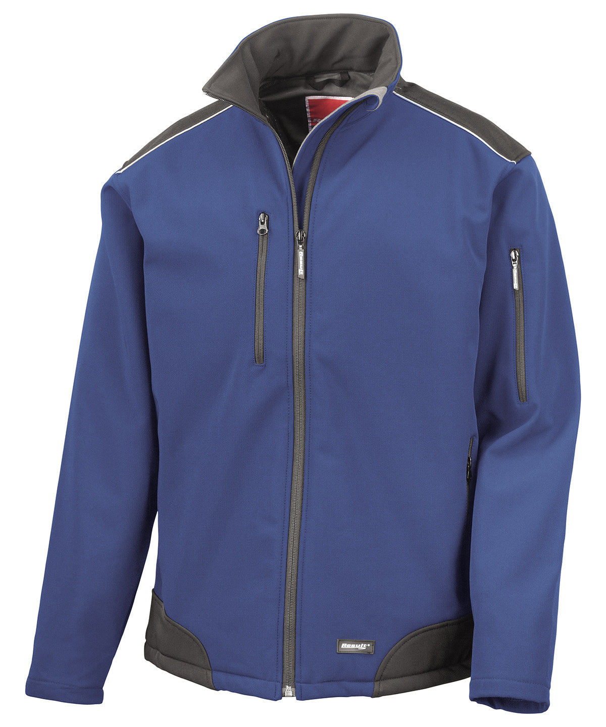 Result Workguard Ripstop Softshell Workwear Jacket - Royal/Black