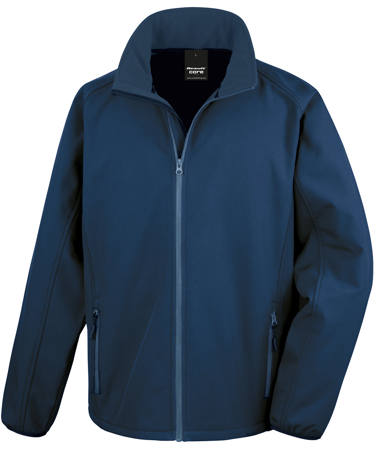 Result Core Core Printable Softshell Jacket - Navy/Navy
