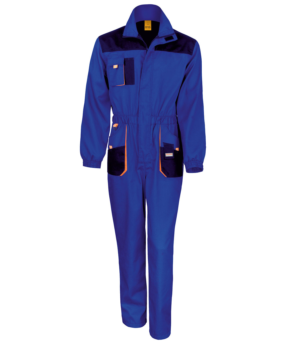 Result Workguard Work-Guard Lite Coverall - Royal/Navy/Orange