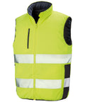Result Safeguard Reversible Soft Padded Gilet - Fluorescent Yellow/Navy