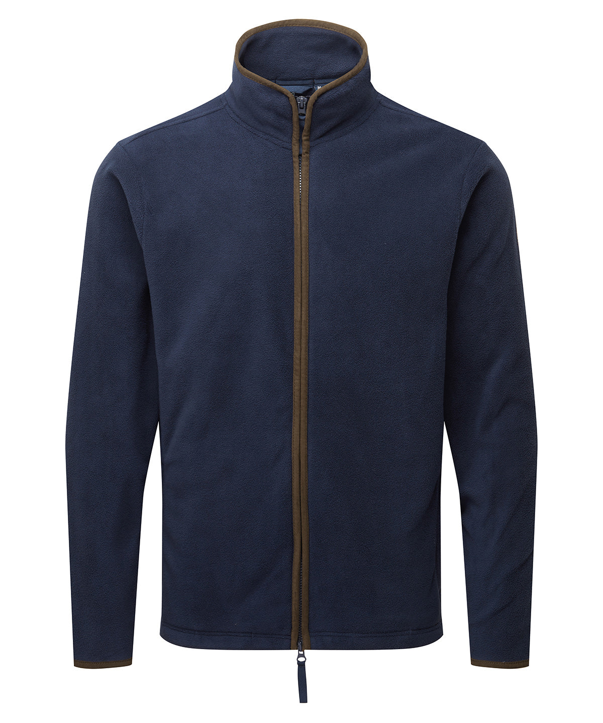 Premier Artisan Fleece Jacket - Navy/Brown
