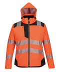 Portwest Women’s PW3 Hi-vis Winter Jacket (PW382) - Orange/Black