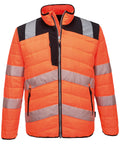 Portwest PW3 Hi-vis Baffle Jacket (PW371) - Orange/Black