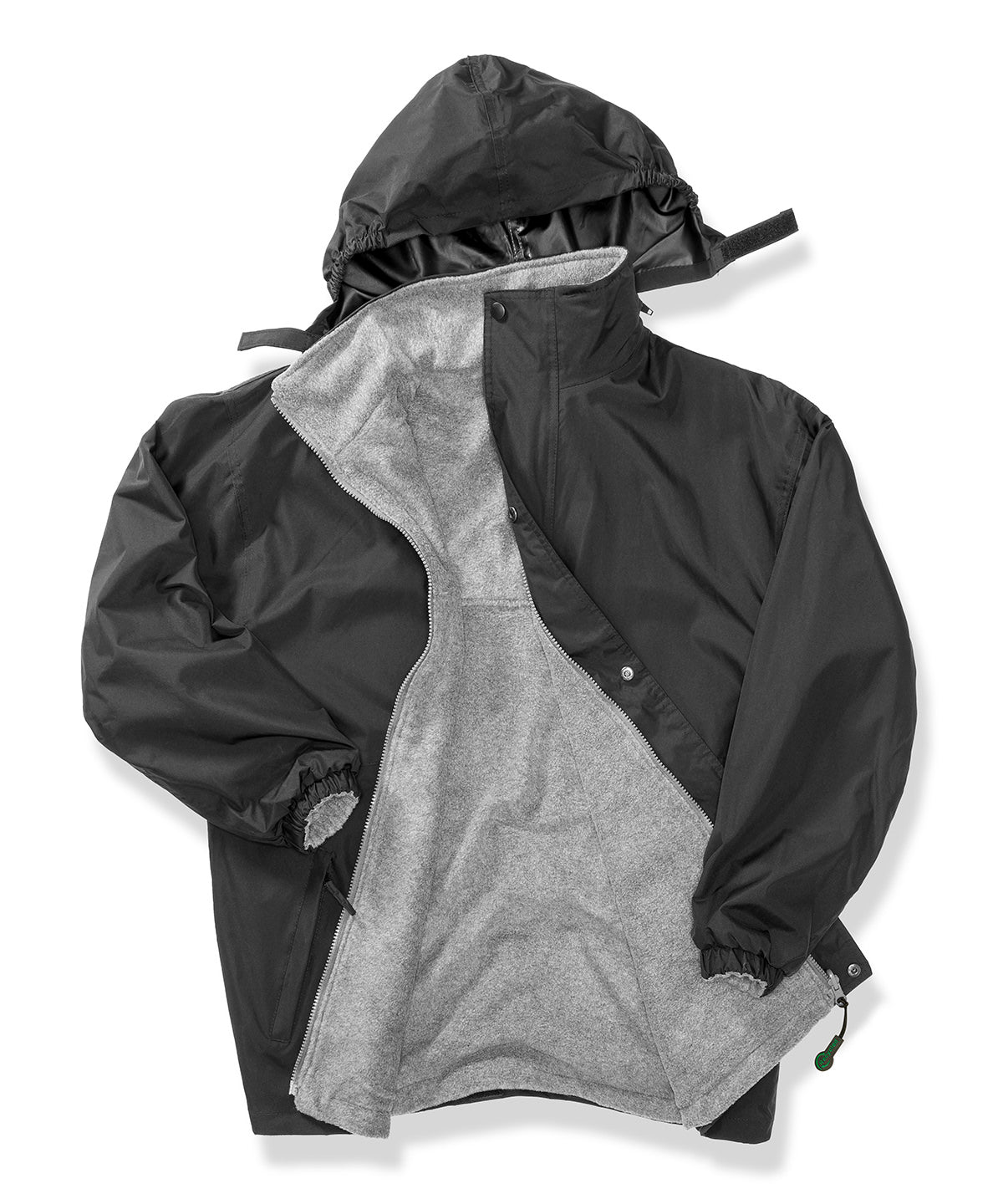 Result Recycled StormDri 6000 Coat - Black/Grey