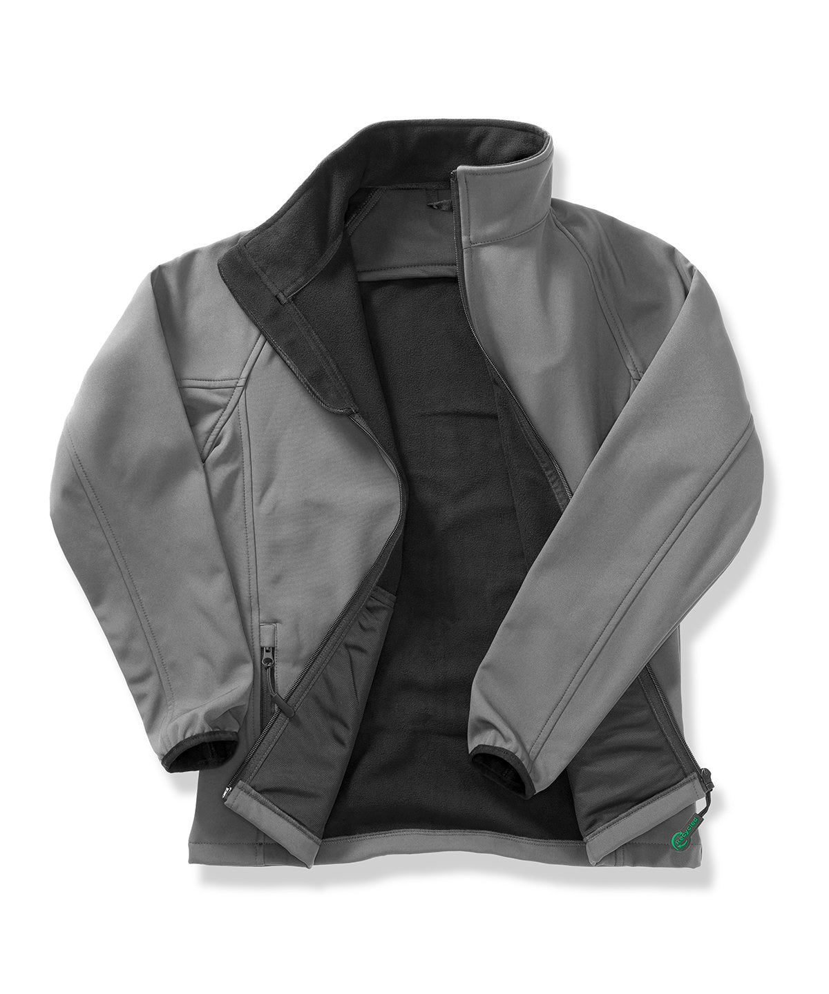 Result Core Women's Core Printable Softshell Jacket - Charcoal/Black