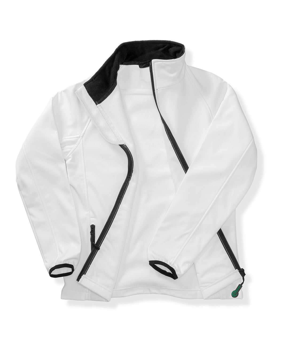 Result Core Women's Core Printable Softshell Jacket - White/Black