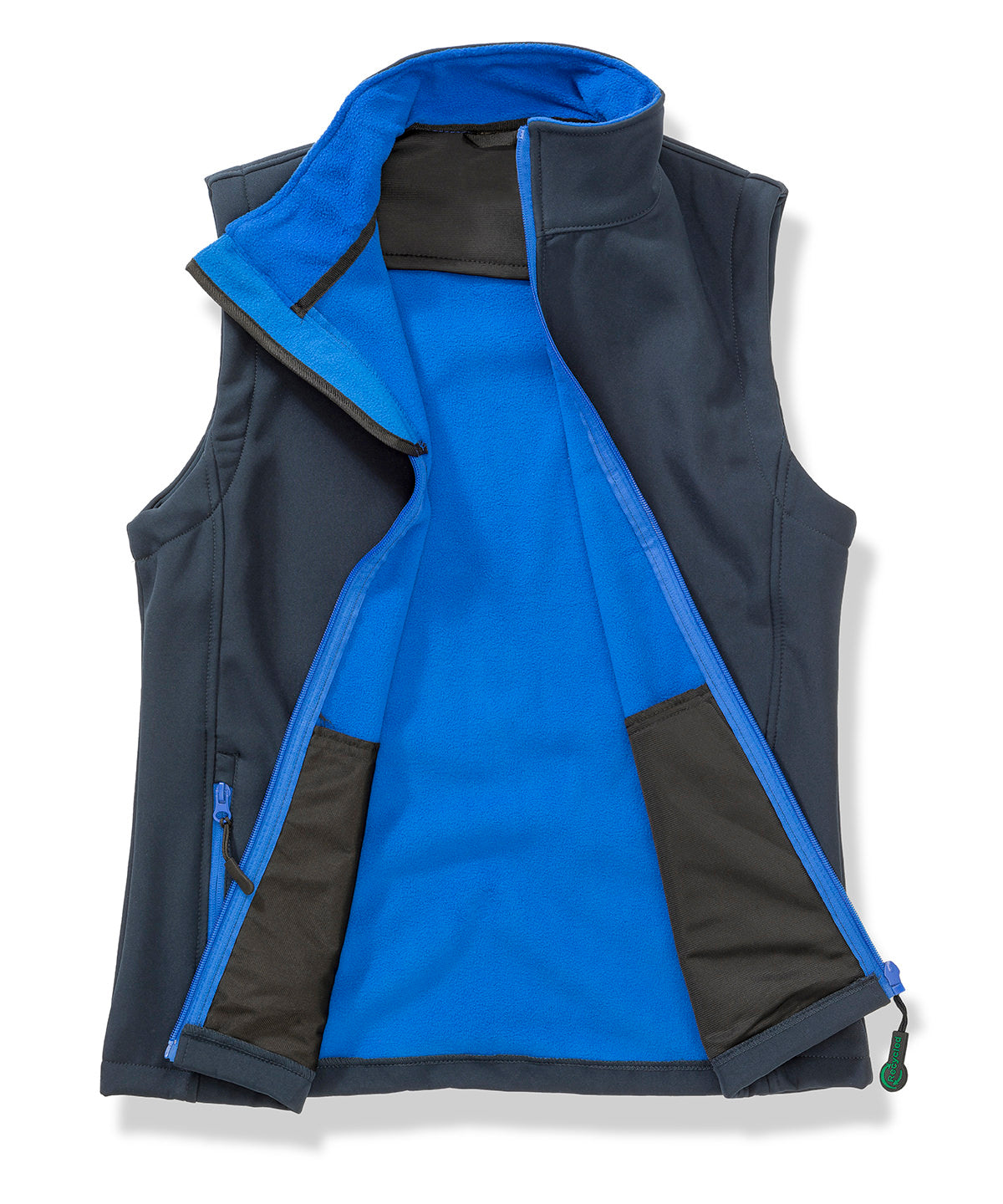 Result Core Women's Printable Softshell Bodywarmer - Navy/Royal