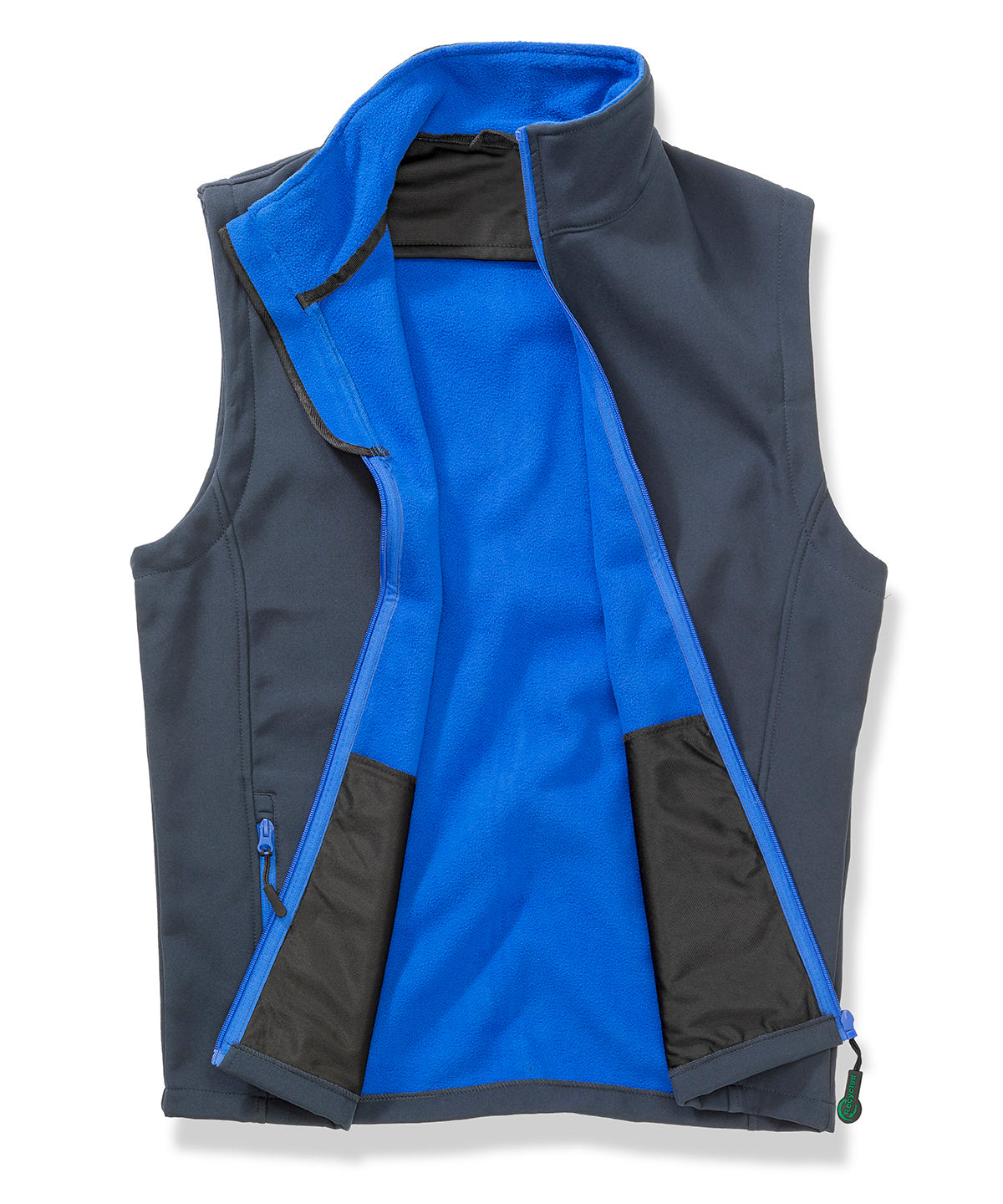 Result Core Printable Softshell Bodywarmer - Navy/Royal