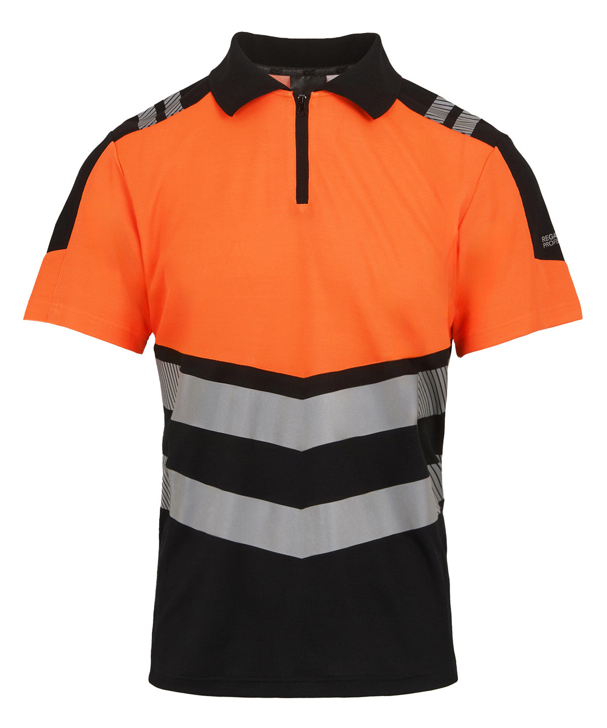 Regatta High Visibility Hi-Vis X-Pro Polo (Class 1) - Black/Orange