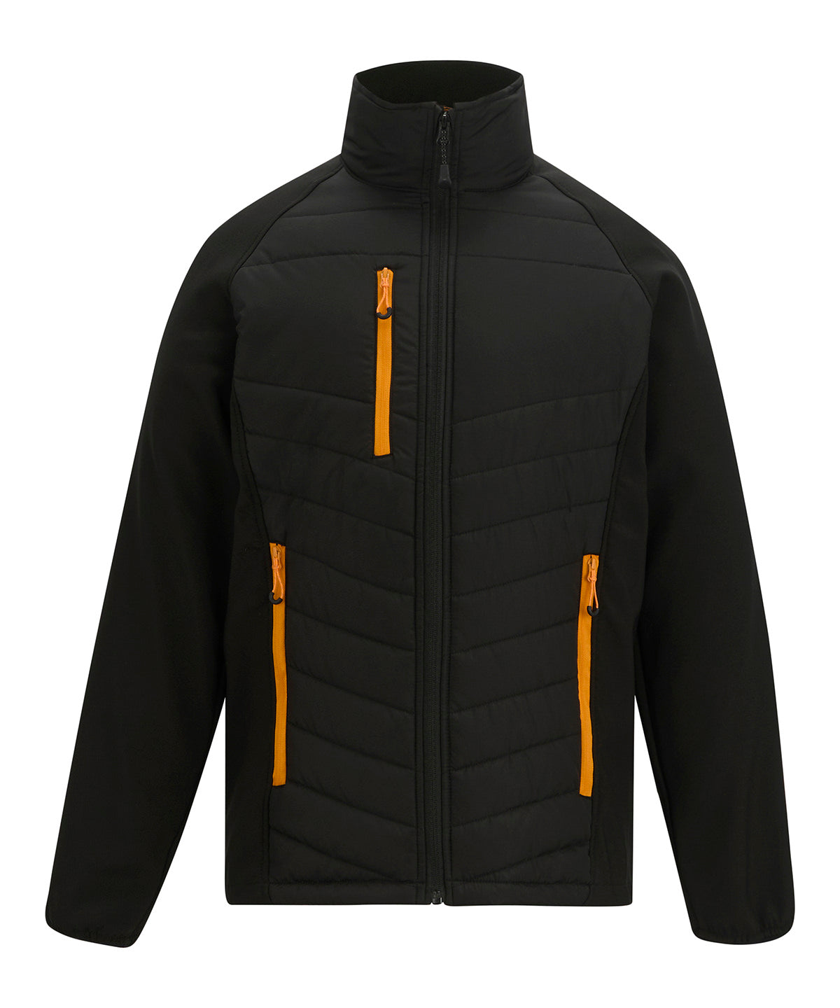 Regatta Professional Pro Universal Jacket - Black/Orange Pop