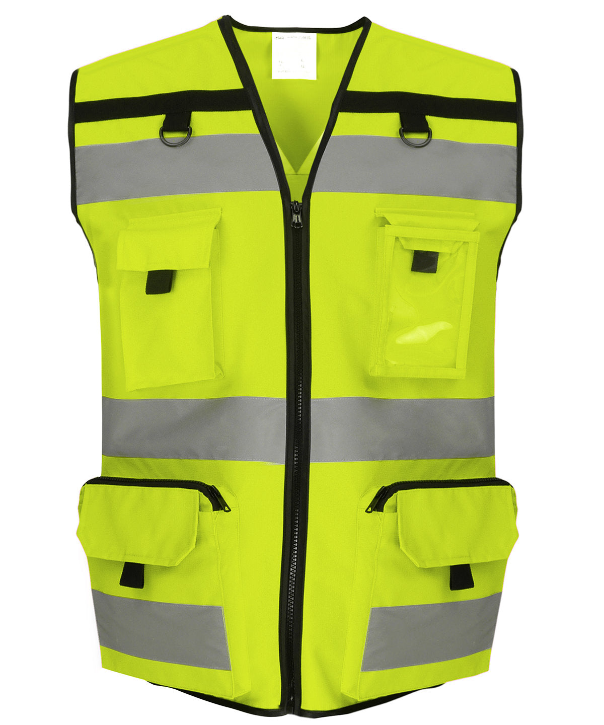 Yoko Hi-vis Ripstop Tool Vest (HVW108) - Hi-vis Yellow