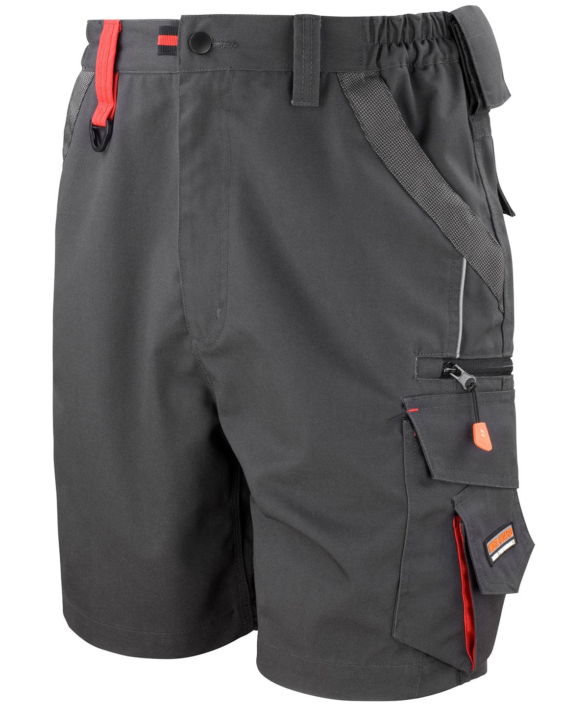 Work-Guard Technical Shorts - Grey/Black